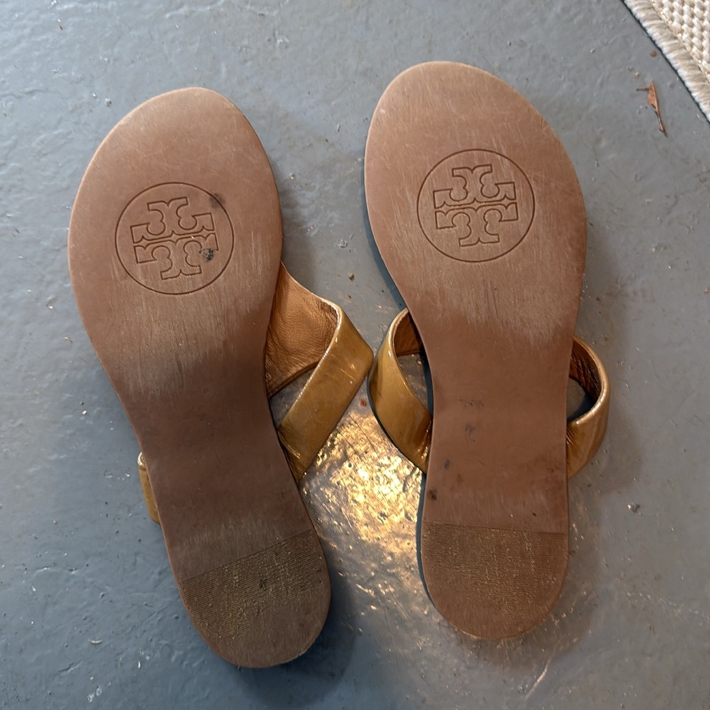 Tory Burch, flat sandals size 7 - Picture 2 of 3